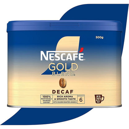 Nescafe Gold Blend Decaff Instant Coffee, 500g