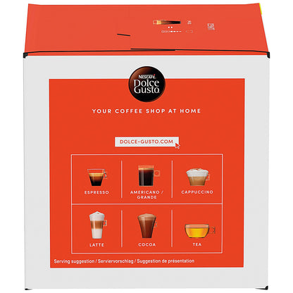 Nescafe Dolce Gusto Cafe Lungo Coffee Capsules, 16 Capsules, Pack of 3
