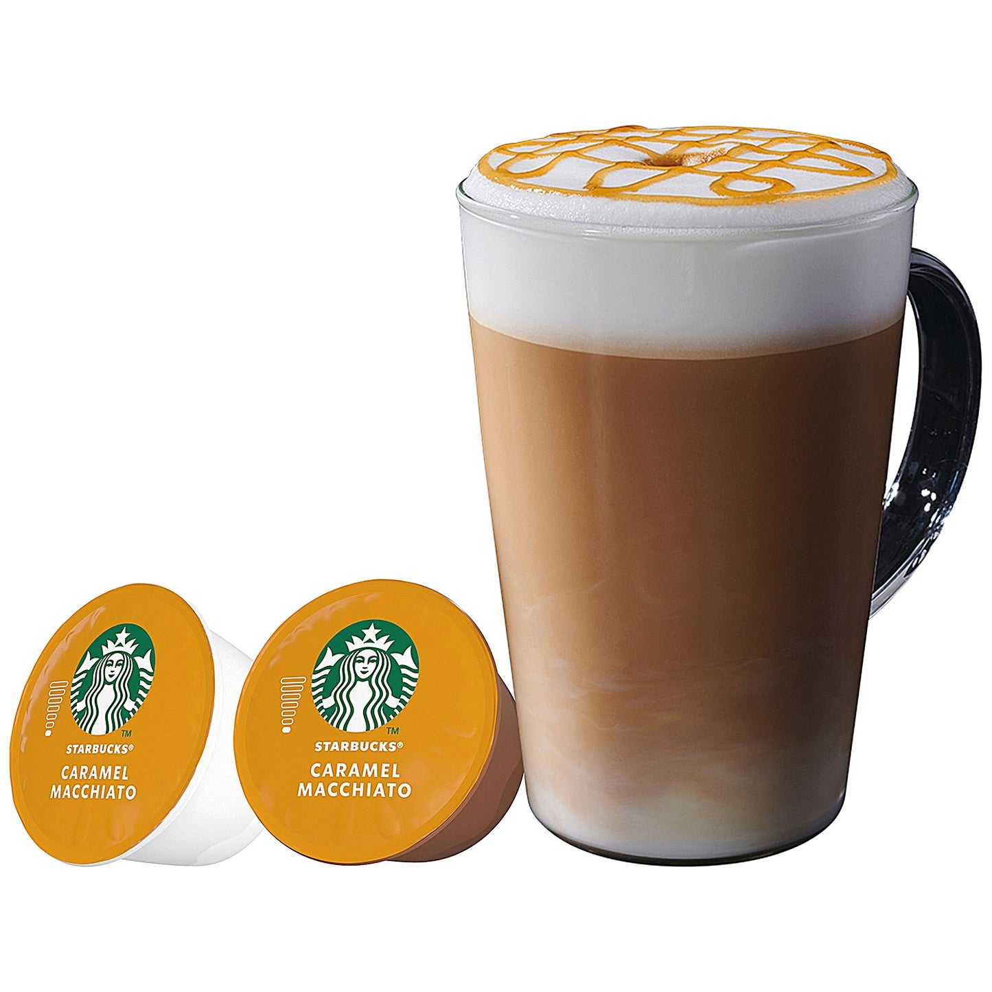 Starbucks Caramel Macchiato Dolce Gusto Capsules, 12 Capsules, Pack of 3