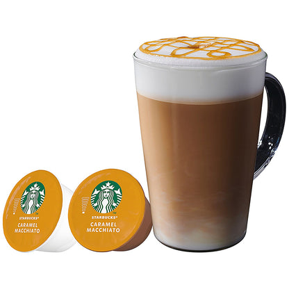 Starbucks Caramel Macchiato Dolce Gusto Capsules, 12 Capsules, Pack of 3