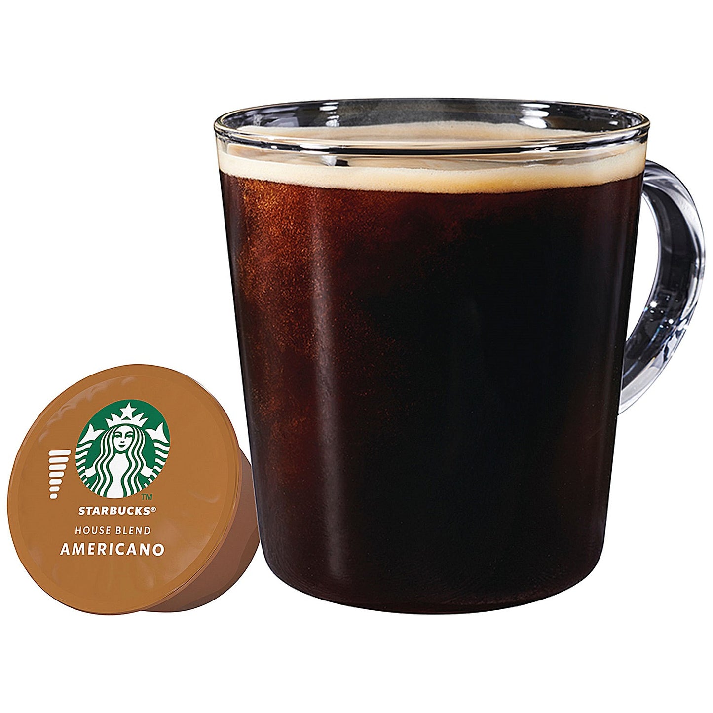 Starbucks House Blend Americano Dolce Gusto Capsules, 12 Capsules, Pack of 3