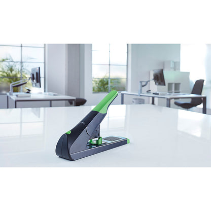 Novus B50 Sustainable Re+New Heavy Duty Black/Green Stapler (140 Sheet Capacity)