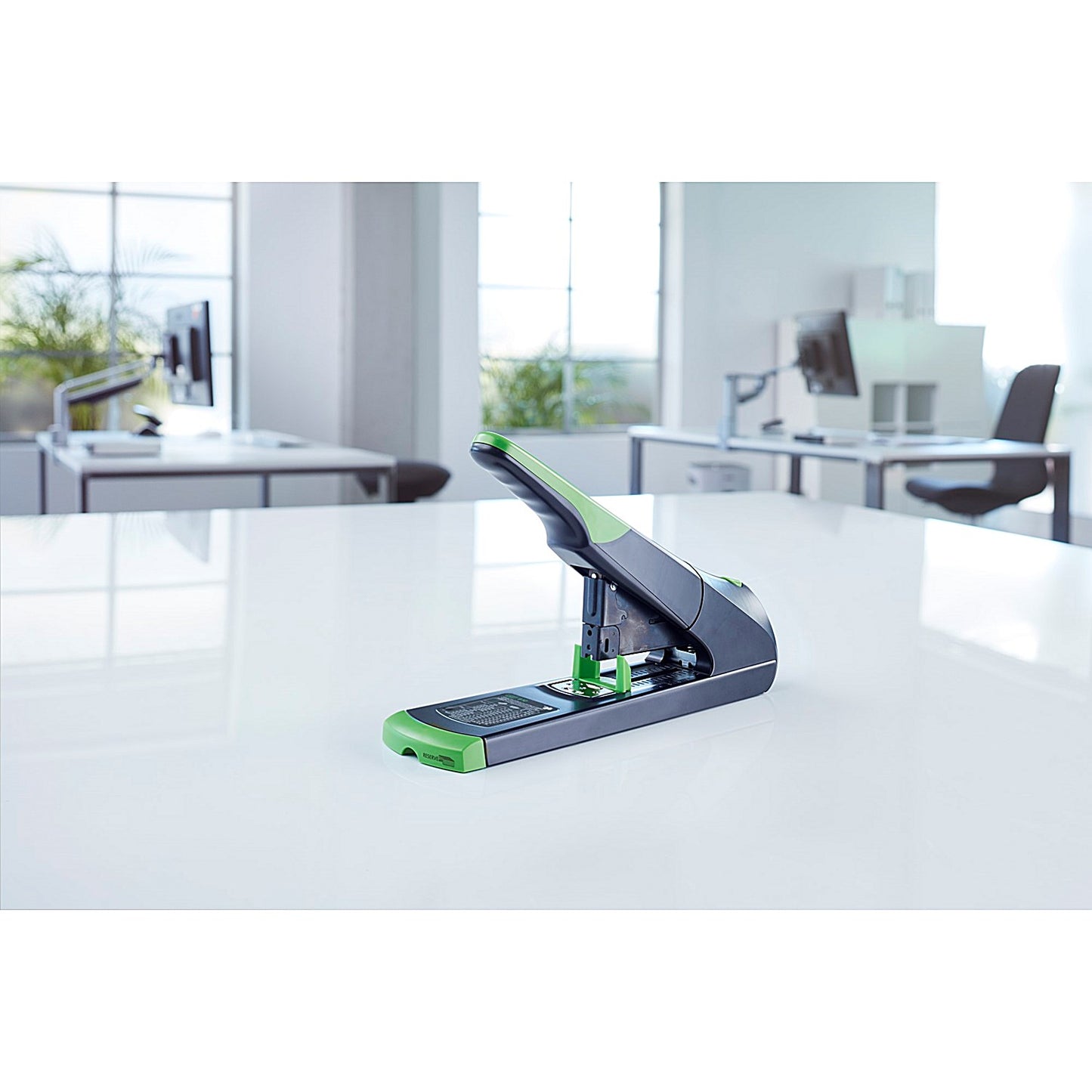 Novus B50 Sustainable Re+New Heavy Duty Black/Green Stapler (140 Sheet Capacity)