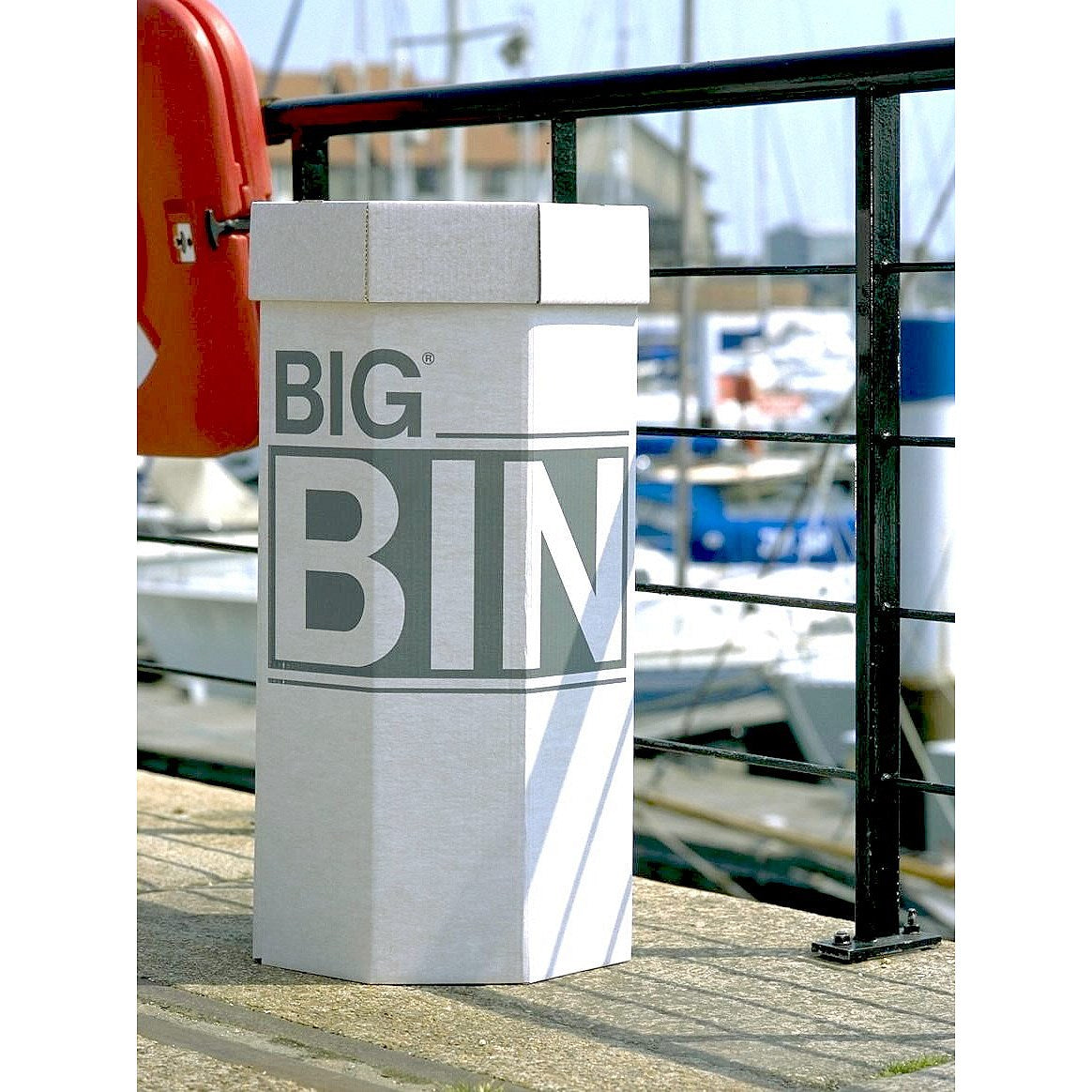 Acorn Green Bins for Recycling Waste, 60 Litre, Pack of 5