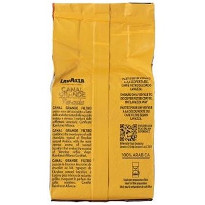Lavazza Canal Grande Filter Coffee, 64g, Pack of 30
