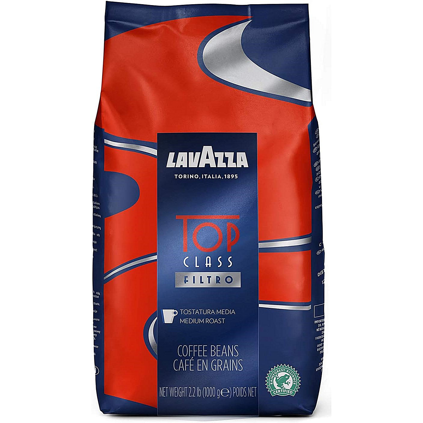 Lavazza Top Class Filtro Coffee Beans, 1kg