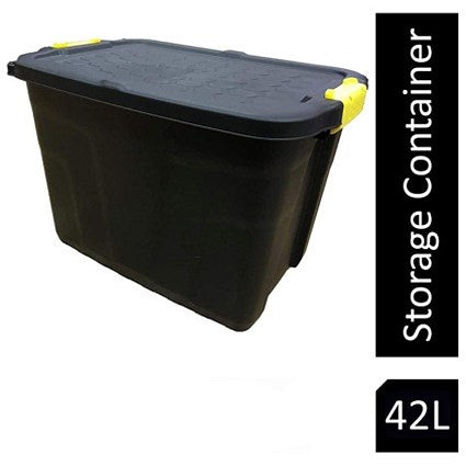 Strata Heavy Duty Trunk, 42 Litres, Black Easy2Order : NWT1718