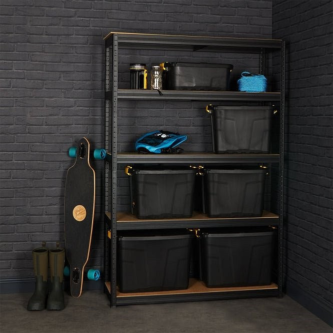 Strata Heavy Duty Trunk, 60 Litres, Black Easy2Order : NWT1719
