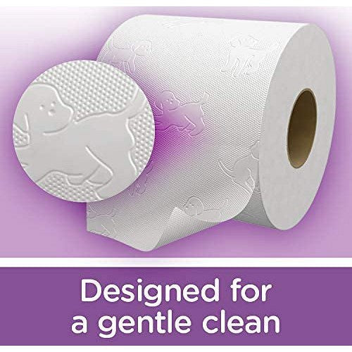 Andrex Puppies On A Roll Gentle Clean Toilet Paper, Pack of 24 Easy2Order : NWT2178