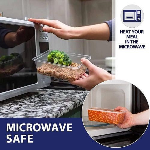 Belgravia Microwave Container & Lids, 750ml, Pack of 50 Easy2Order : NWT2278