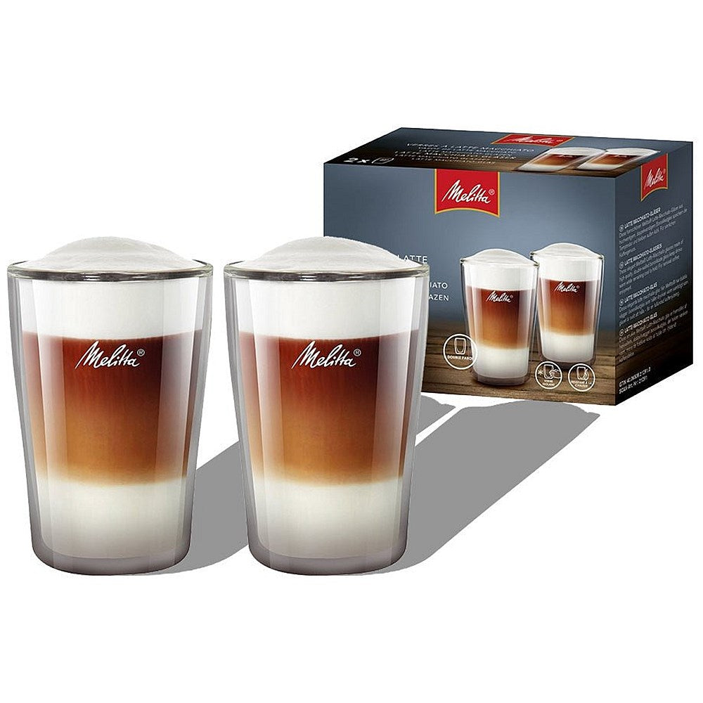 Melitta Latte Glass Set, 300ml, Pack of 2 Easy2Order : NWT2600