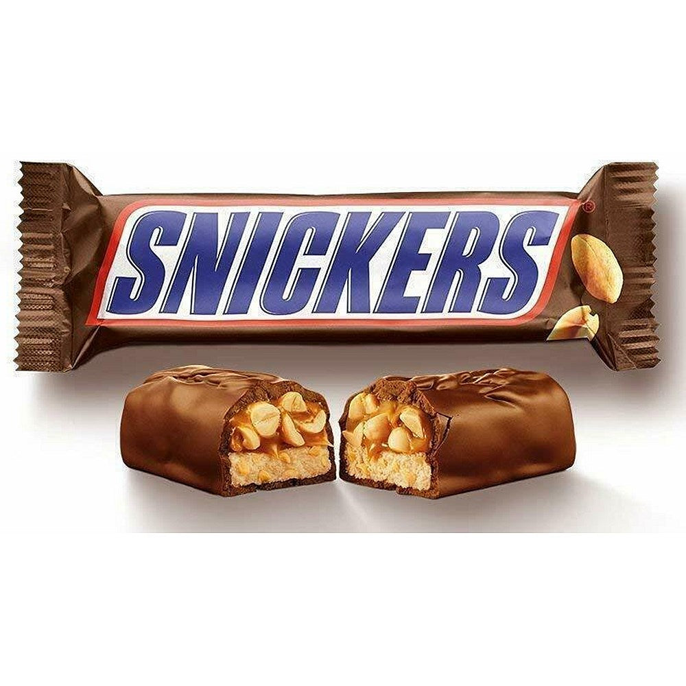 Snickers Chocolate Bar, Pack of 24