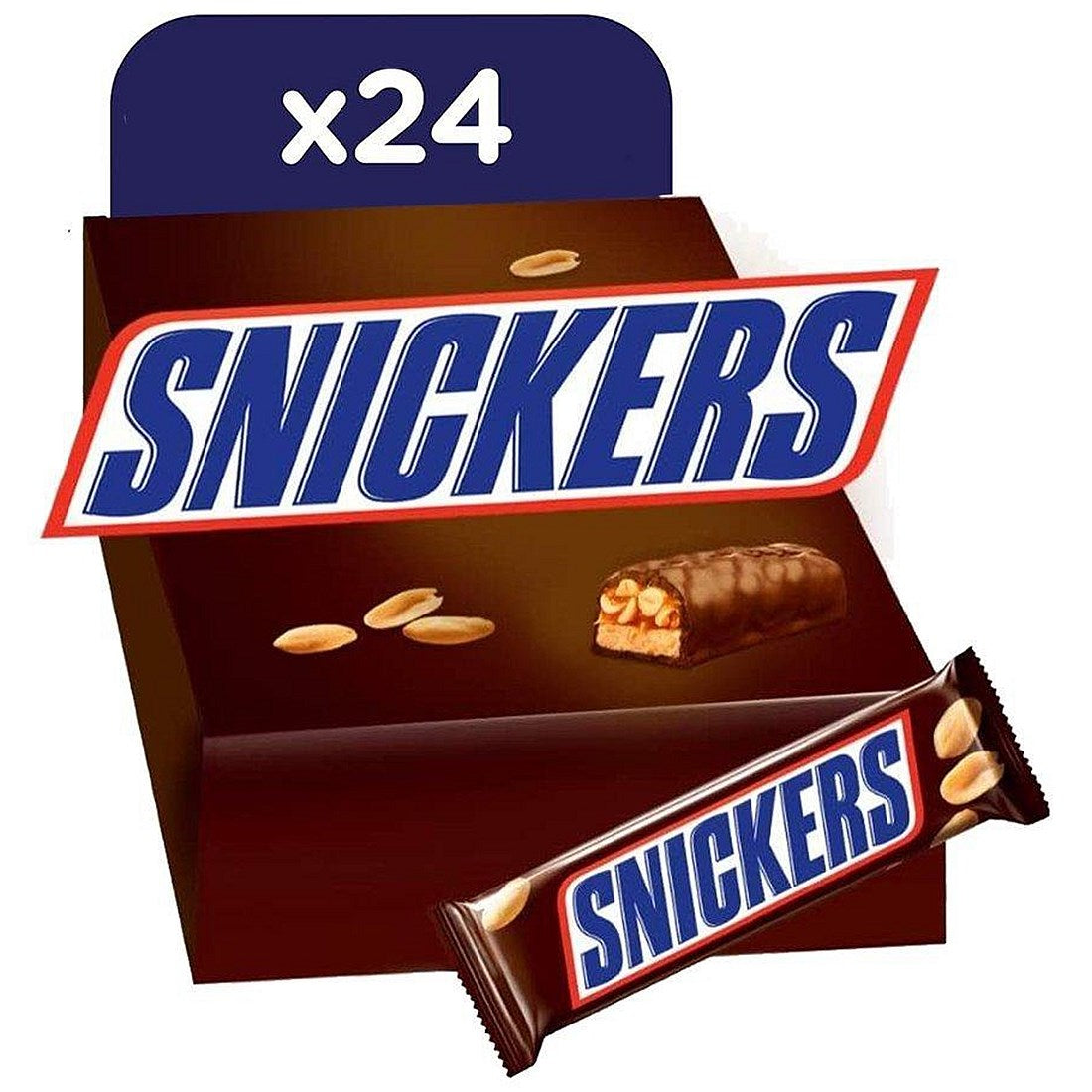 Snickers Chocolate Bar, Pack of 24 Easy2Order : NWT291