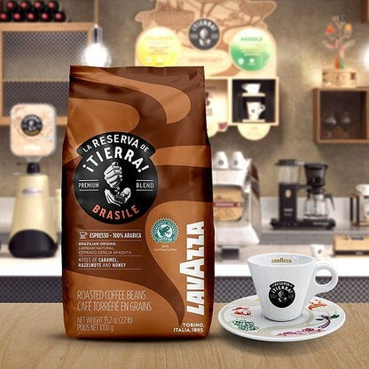 Lavazza Tierra Origins Brasile 100% Coffee Beans, 1kg