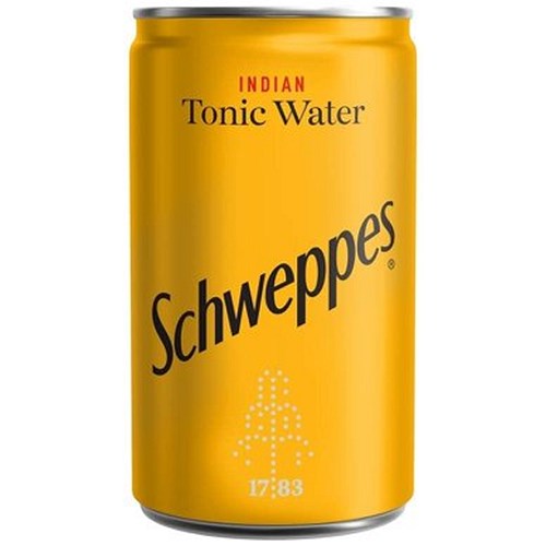 Schweppes Tonic Water, 24x150ml Cans