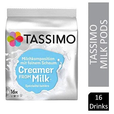 Tassimo Coffee Creme from Milk Pods, 16 Capsules