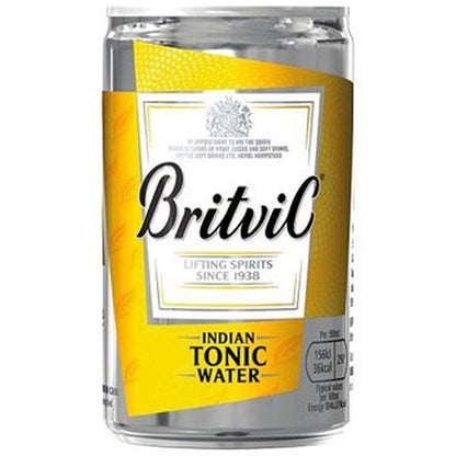 Britvic Indian Tonic Water, 24x150ml Cans