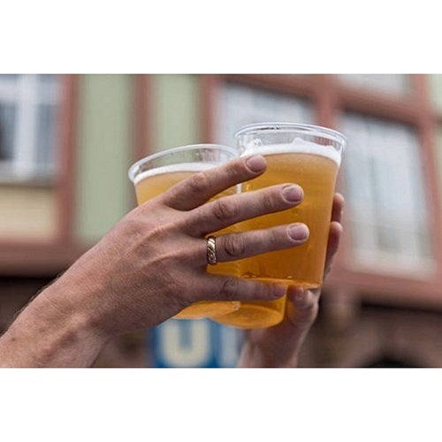 Plastic Pint Glasses, Pack of 50
