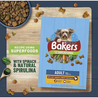 Bakers Adult Beef Dog Food, 14kg