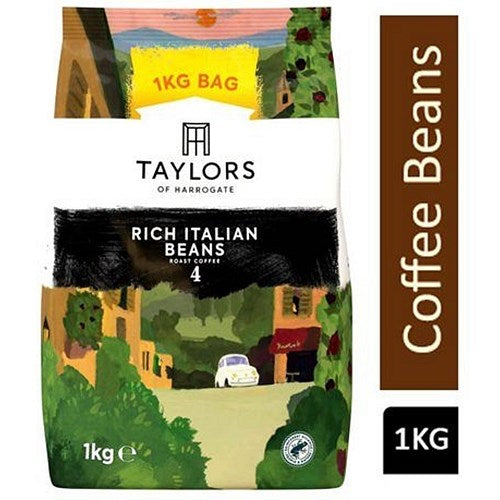 Taylors of Harrogate Rich Italian Coffee Beans, 1kg