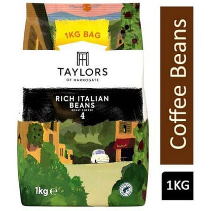 Taylors of Harrogate Rich Italian Coffee Beans, 1kg