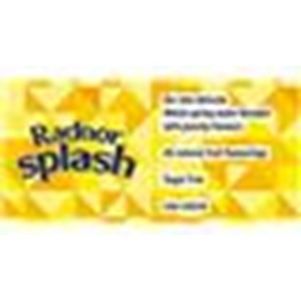 Radnor Splash Sugar Free Apple & Raspberry Flavoured Water, Sports Cap Plastic Bottles, 500ml, Pack of 12