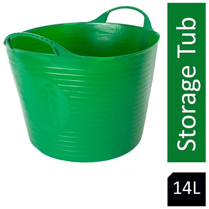 Gorilla Flexi Tub, 14 Litre, Dark Green Easy2Order : NWT6450