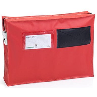 Versapak Small Gusset Mailing Pouch, 355x250x75mm, Red Easy2Order : NWT6545