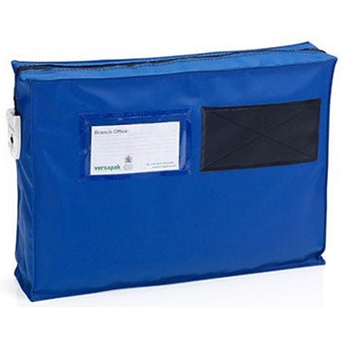 Versapak Small Gusset Mailing Pouch, 355x250x75mm, Blue Easy2Order : NWT6546
