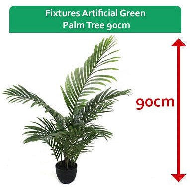 Fixtures Artificial Green Palm Tree, 90cm Easy2Order : NWT6596