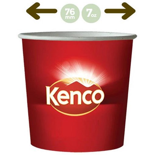 Kenco In-Cup Knorr Vegetable Soup Paper Cups, 76mm, Pack of 25 Easy2Order : NWT6703