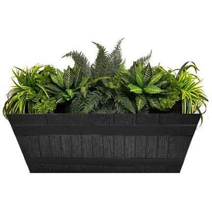 Fixtures Barrel Design Grey Trough, 50.8cm x 25.4cm x 19cm Easy2Order : NWT7139