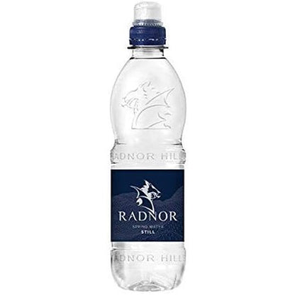 Radnor Hills Spring Still Water, Sports Cap Plastic Bottles, 500ml, Pack of 24