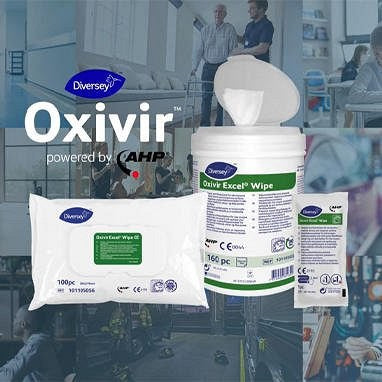 Diversey Oxivir Excel Individually Wrapped Disindectant Wipes, Pack of 1000 Easy2Order : NWT7437