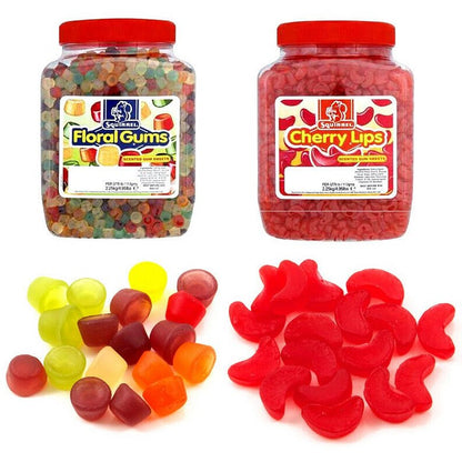 Squirrel Cheery Lips Scented Sweets, 2.25kg Resealable Tub Easy2Order : NWT7543