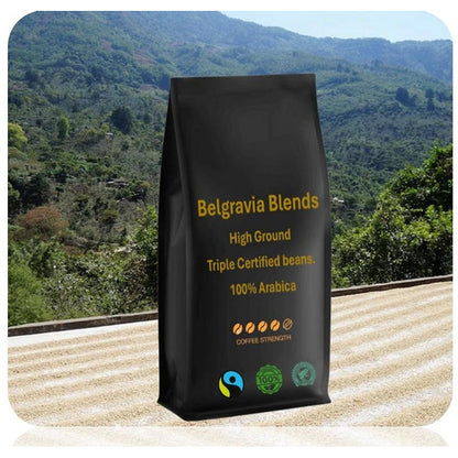 Belgravia High-Ground Blend 100% Arabica Coffee Beans, 1kg