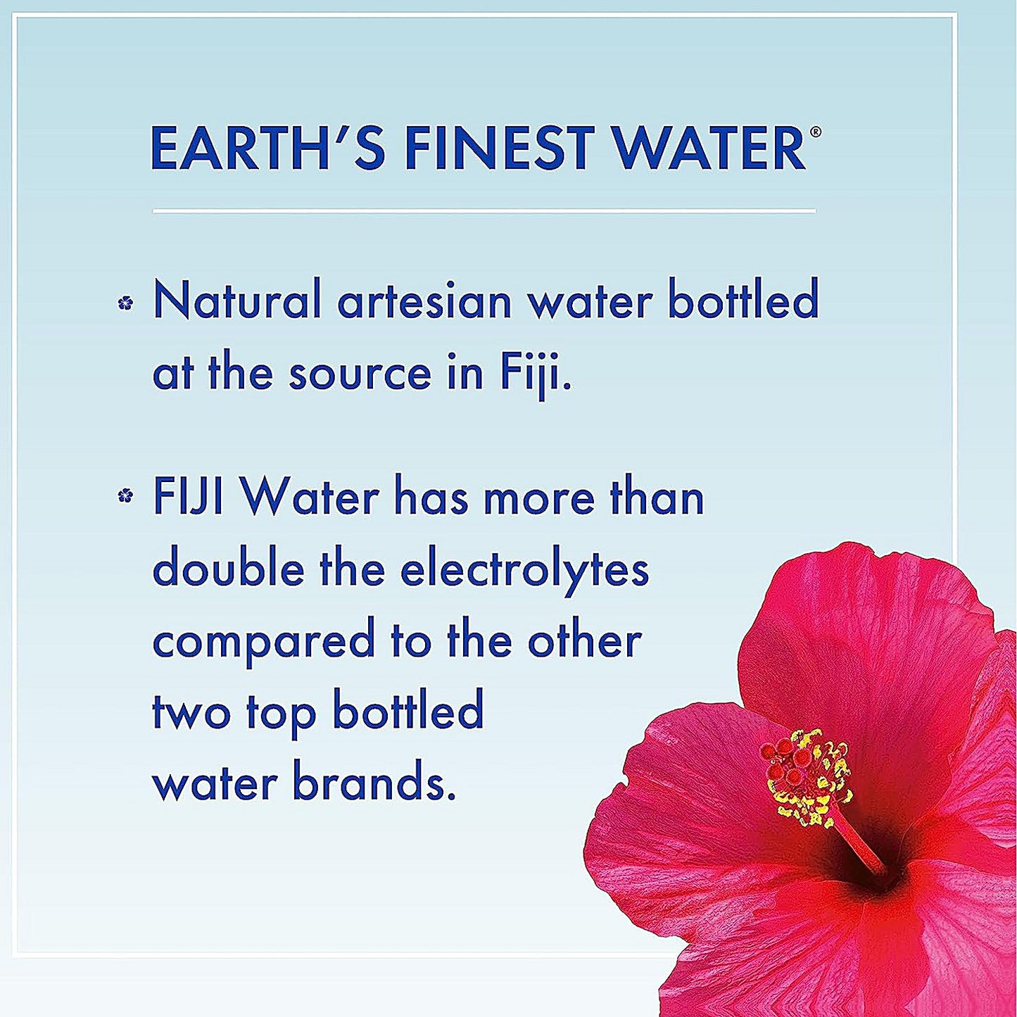 Fiji Water Natural Artesian Still Water, Plastic Bottles, 500ml, Pack of 24
