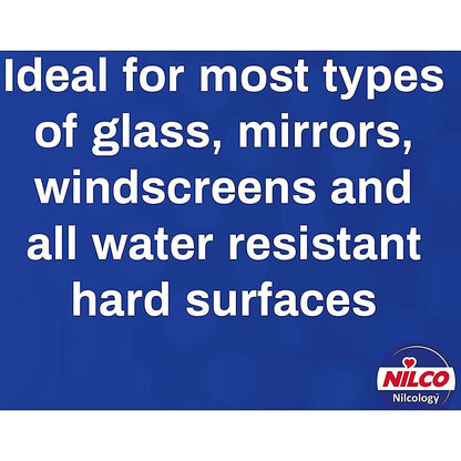 Nilco Nilglass Professional H3 Glass & Mirror Cleaner, 5 Litre Easy2Order : NWT8000