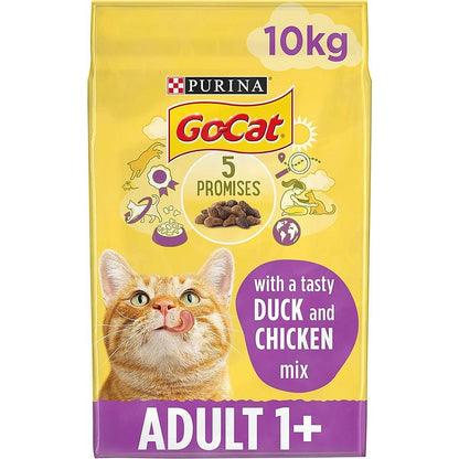 Go-Cat Complete Duck Rabbit & Chicken Dry Cat Food, 10kg