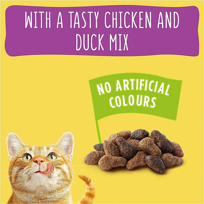 Go-Cat Tasty Duck & Chicken Mix 1+ Years Adult Dry Cat Food, 2kg