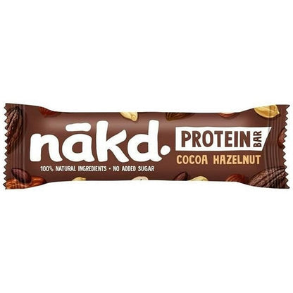 Nakd Cocoa Hazelnut Protein Bar, 45g, Pack of 16