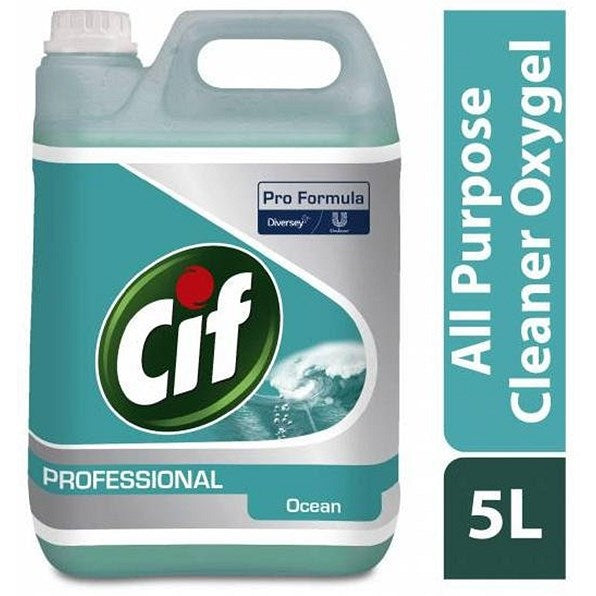 Cif Oxy-Gel Ocean Fresh All Purpose Cleaner, 5 Litres Easy2Order : NWT877