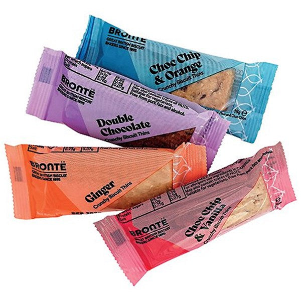 Bronte Twin Biscuits Variety Pack, 4 Varieties, Pack of 100