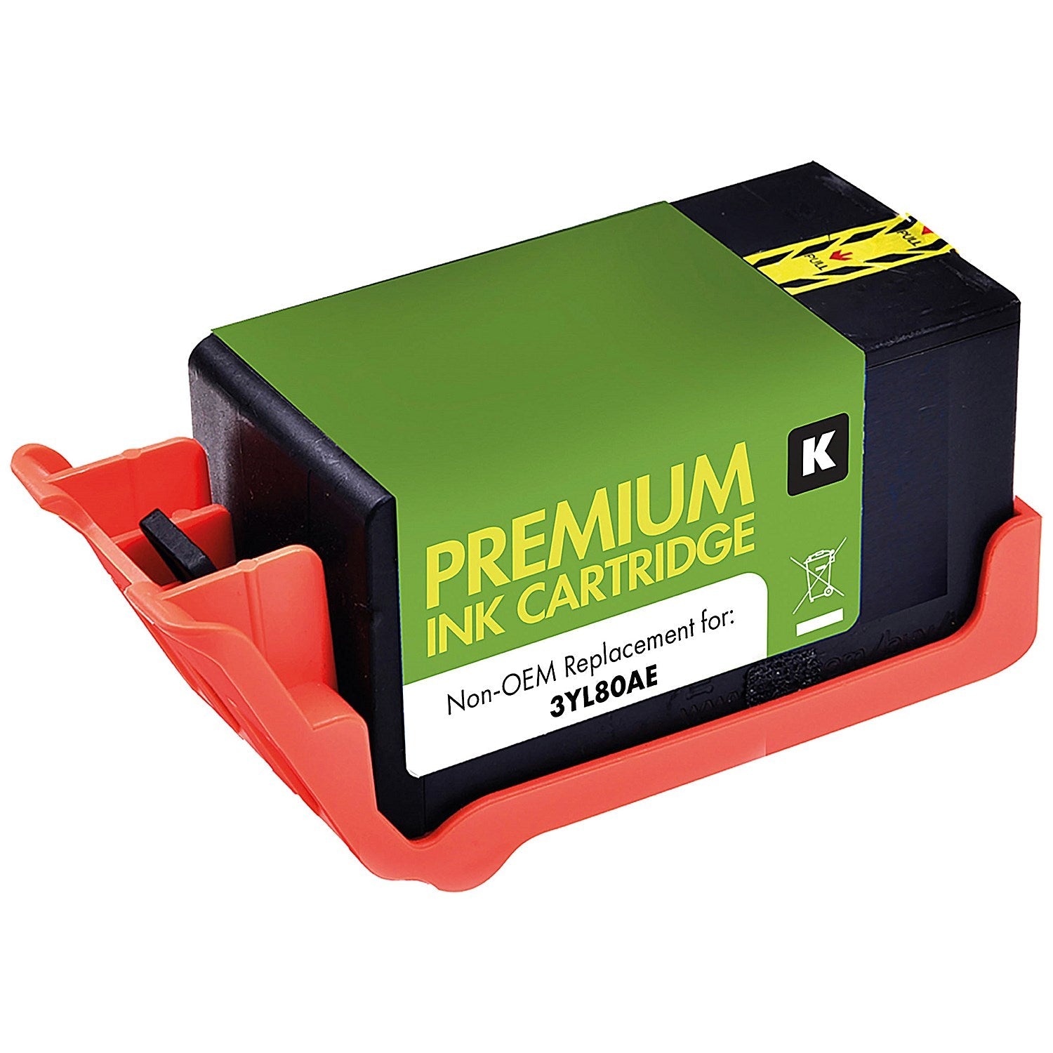 Q-Connect Remanufactured Inkjet Cartridge Black For HP 3YL80AE RIC912-K Easy2Order : OB09848