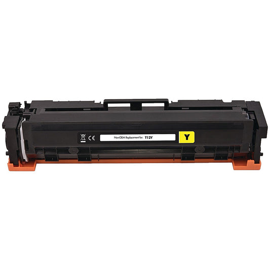 Q-Connect Compatible Canon T12Y Toner Cartridge Yellow T12Y Easy2Order : OB48705
