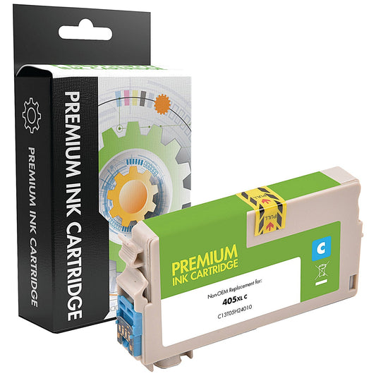 Q-Connect Epson C13T05H24010 Remanufactured Ink Cartridge High Yield Cyan C13T05H2-COMP Easy2Order : OBC13T05H2