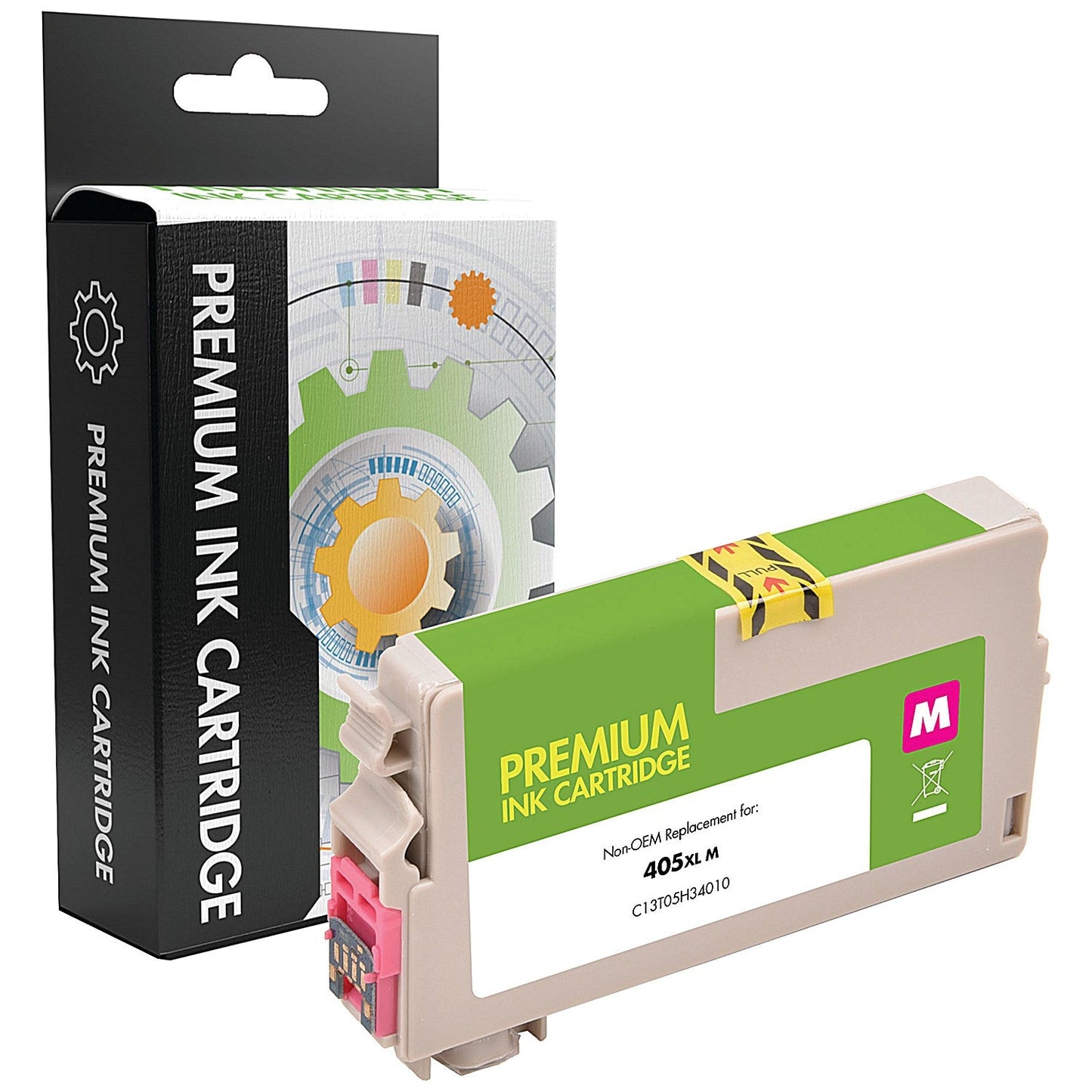 Q-Connect Epson C13T05H34010 Remanufactured Ink Cartridge High Yield Magenta C13T05H3-COMP Easy2Order : OBC13T05H3
