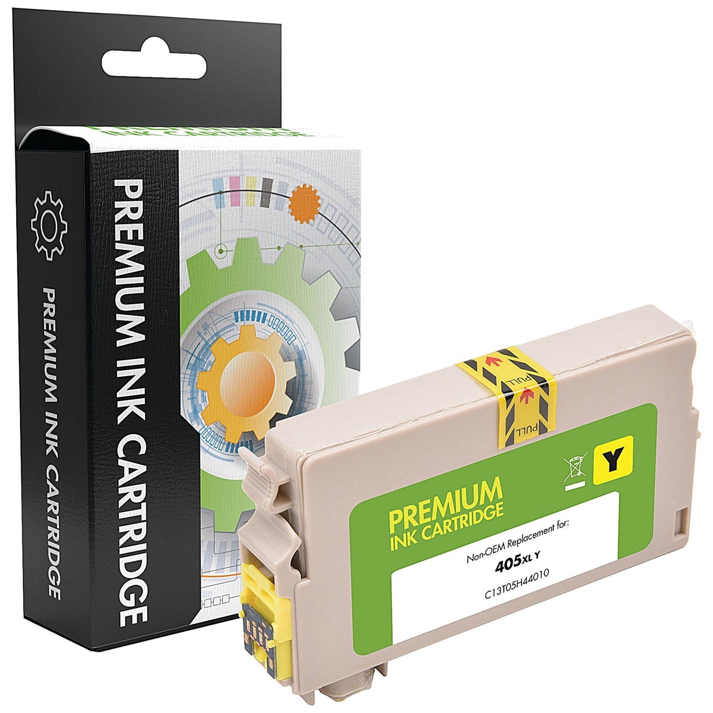 Q-Connect Epson C13T05H44010 Remanufactured Ink Cartridge High Yield Yellow C13T05H4-COMP Easy2Order : OBC13T05H4