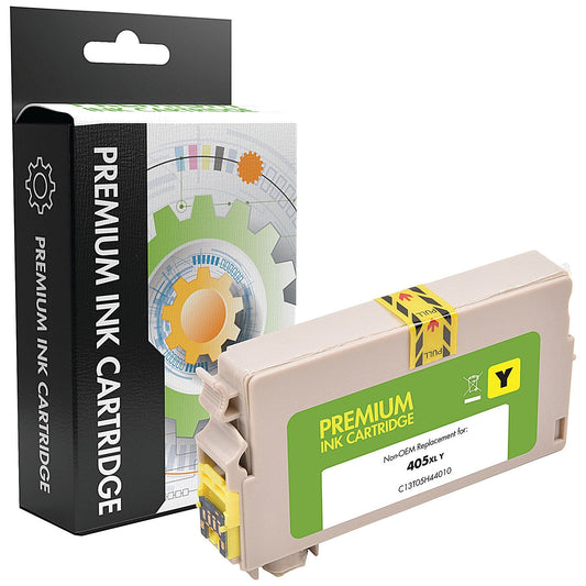 Q-Connect Epson C13T05H44010 Remanufactured Ink Cartridge High Yield Yellow C13T05H4-COMP Easy2Order : OBC13T05H4
