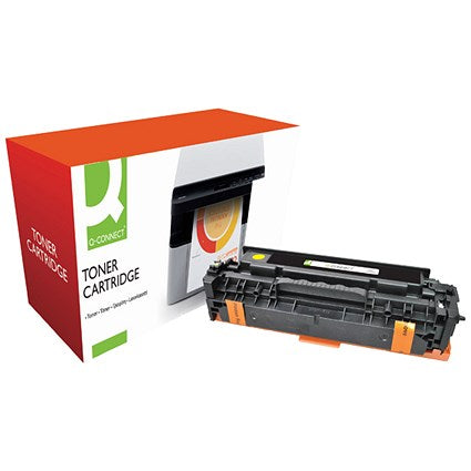 Q-Connect Compatible Toner Cartridge Yellow For HP CE412A CE412A-COMP